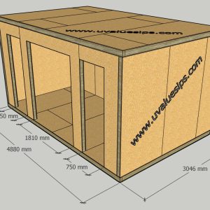 16ft x 10ft Garden Room