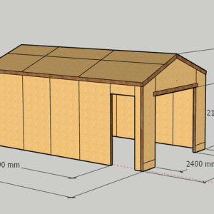 22ft x 12ft Single Garage (24.56 sqm)