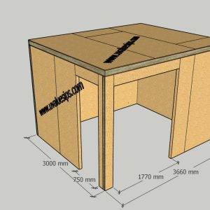 10ft x 12ft Home Office