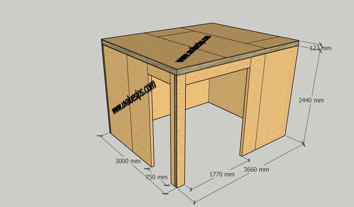 10ft x 12ft Home Office